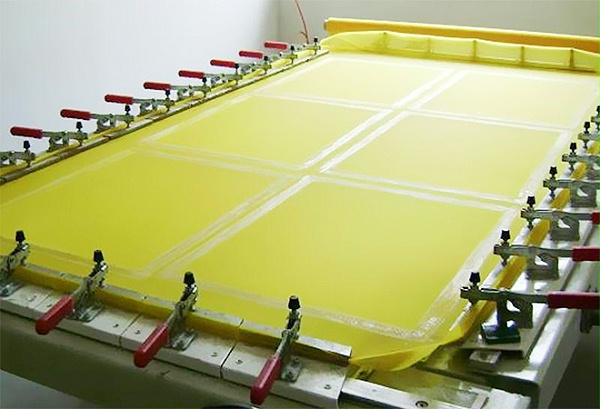 旭瑞絲印網(wǎng)耐磨易清洗，漏墨性好！