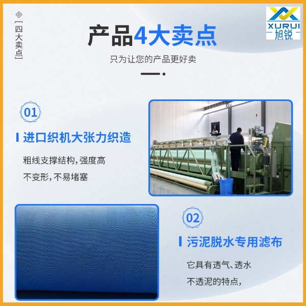 污泥壓濾機濾布